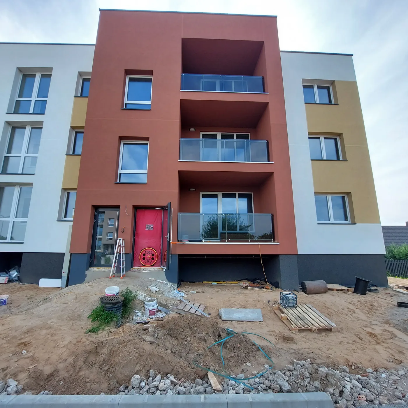 Airtightness measurements in Kretinga